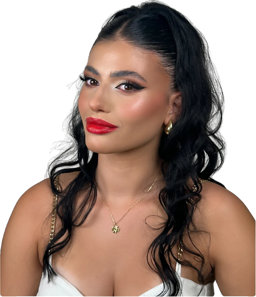 Model sa šminkom Marije Miković