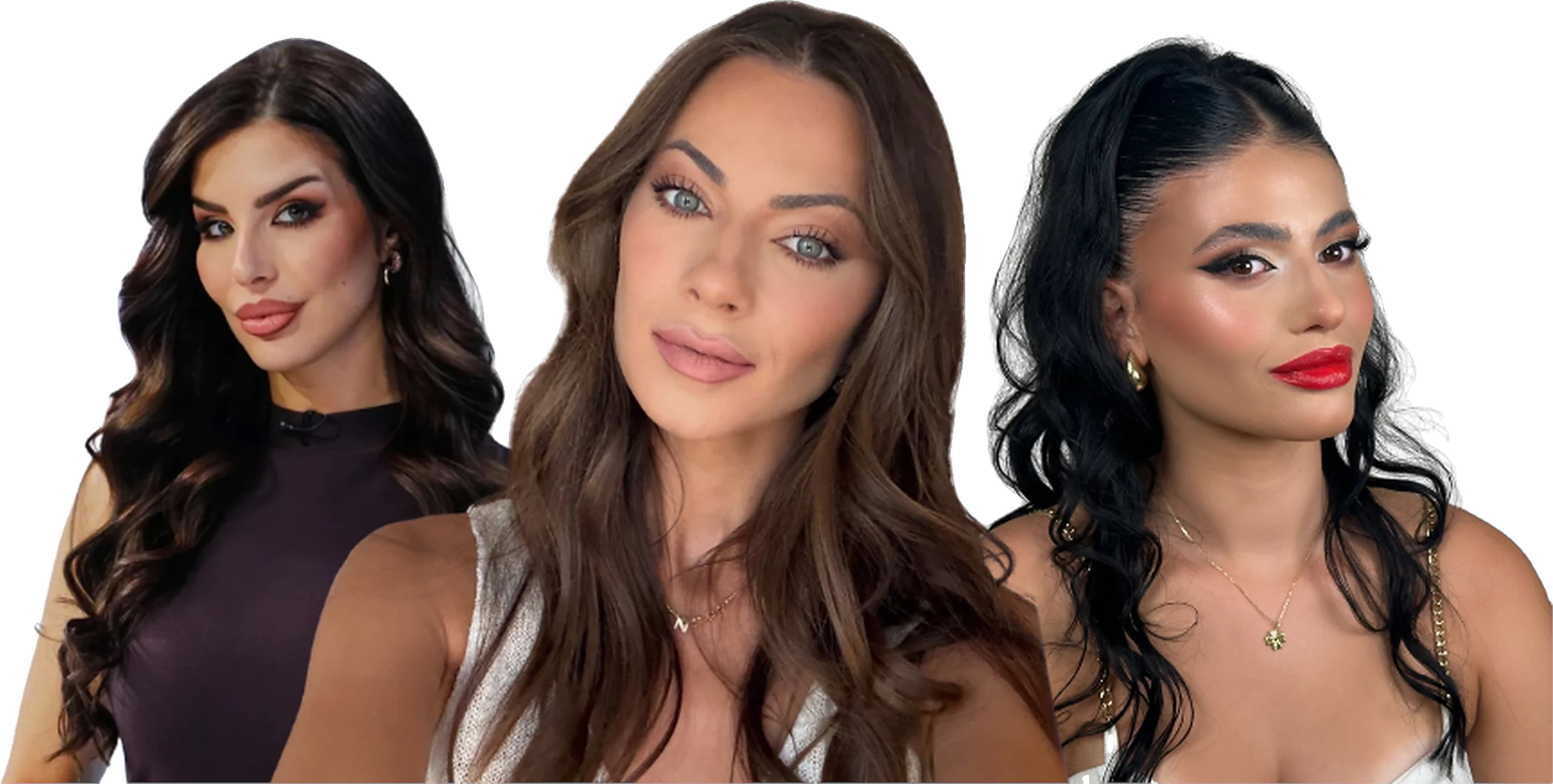 Tri modela sa radovima iz Make Up Academy