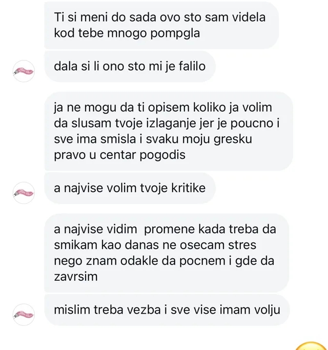 Poruka polaznice Marije Miković