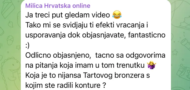 Poruka polaznice Marije Miković